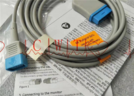 Cable de interconexión médico paciente LOT33416 de 3M el 10ft de los accesorios del monitor Spo2 con el conector