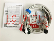 6 alambres de ventaja de Ecg del Pin 5/ventaja, tipo accesorios del botón de EA6151B del Defibrillator