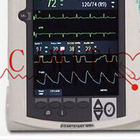 Máquina del corazón de 12 AED de la pulgada, máquina usada adulto de la descarga eléctrica para el corazón