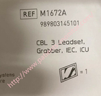 IEC reutilizable ICU del capturador de Intellivue CBL 3 Leadset de los accesorios del monitor paciente de M1672A 989803145101