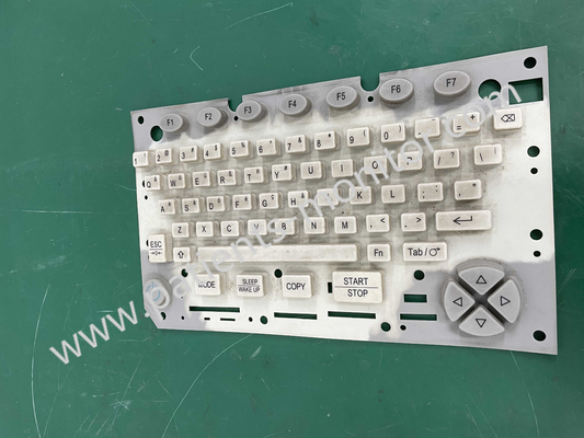 Edan SE-1200 Express ECG/EKG máquina teclado, membrana de teclado de silicona blanca y llaves