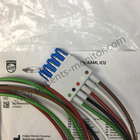Cables conductores de ECG reutilizables philip CBL 5 Juego de cables Snap AAMI ICU M1644A 989803144991