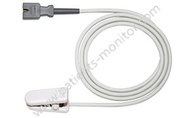 La extremidad reutilizable del oído de Masima 1895 LNCS TC-I acorta SpO2 el sensor 9 Pin Connector los 3FT/1M Cable Earlobe