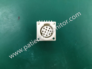 Conector blanco y pequeño para GE Corometrics 170 Serie de monitoreo fetal TOCO Transductor Probe