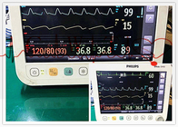 Philip Efficia CM10 utilizó el equipamiento médico del monitor paciente garantía de 90 días