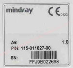 El monitor paciente del módulo de Mindray A6 IPM IBP parte PN 115-011827-00