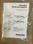989803166031 piezas de recambio de ECG Philip Reusable Electrode Adapter Clear Tab Snap Adapter Ref